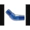 Aeroquip 45 Degree -6 AN Male To 1/2 Inch Pipe Thread, Anodized, Blue, Aluminum FBM2443 - alternate 2